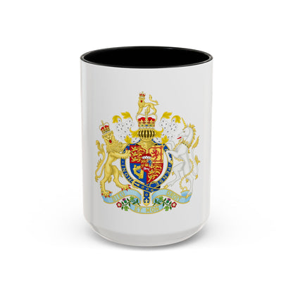 Coat of Arms of the United Kingdom (1801-1816) - Accent Coffee Mug