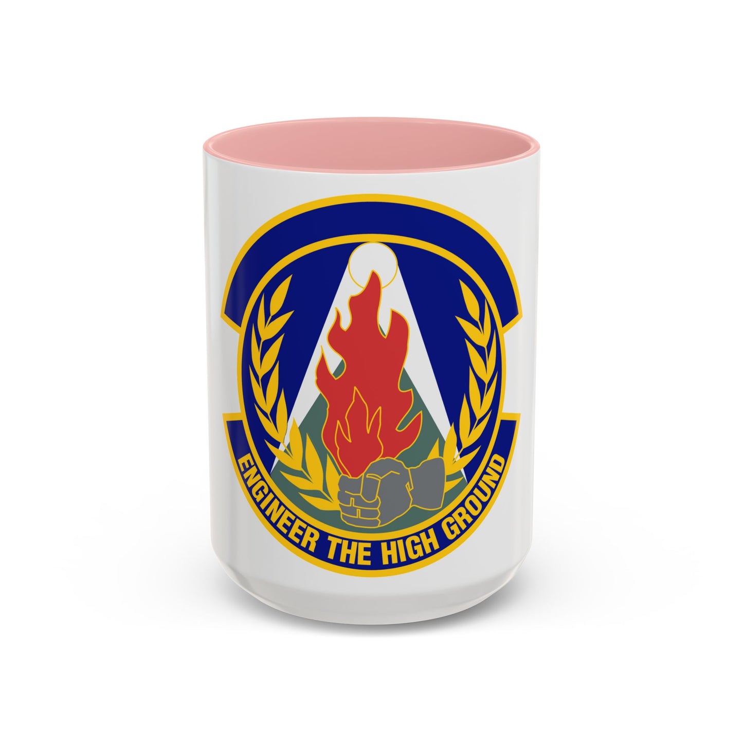 50th Civil Engineer Squadron (U.S. Air Force) Accent Coffee Mug