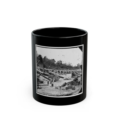 Broadway Landing, Appomattox River, Virginia. Ordnance ( ) (U.S. Civil War) Black Coffee Mug