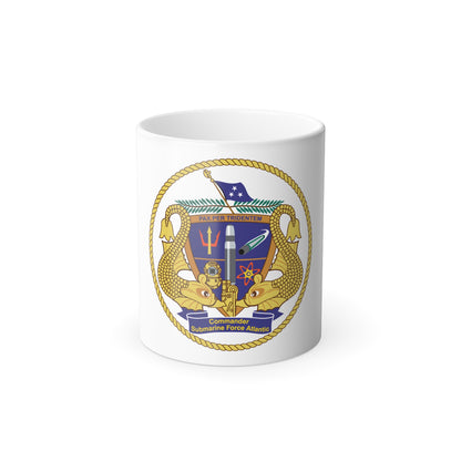 COMSUBLANT Atlantic Crest Commander Submarine Force Atlantic (U.S. Navy) Color Changing Mug 11oz