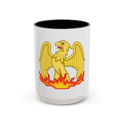 Phoenix Badge of Elizabeth I - Accent Coffee Mug