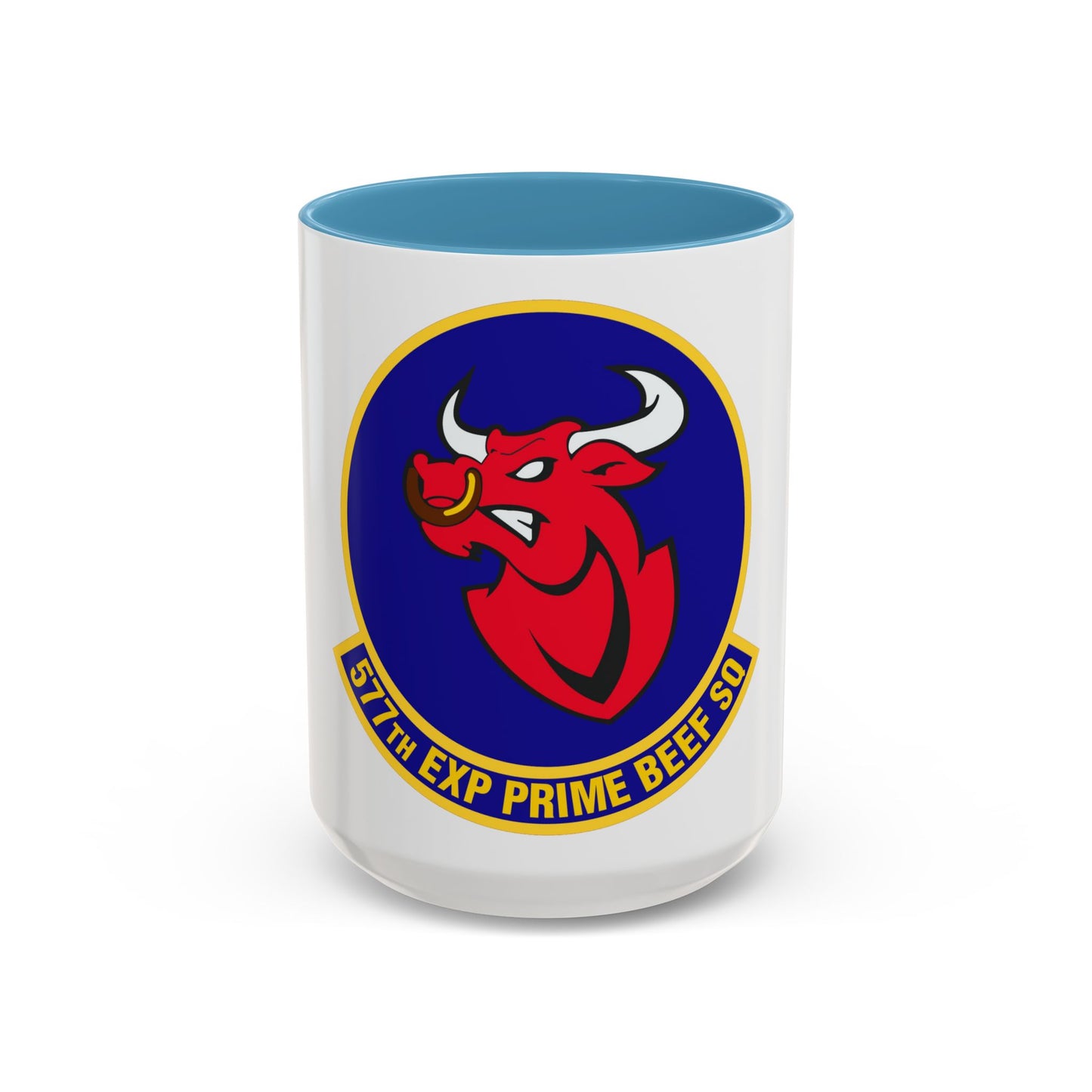 577th Expeditionary Prime Base Emergency Engineer Force Squadron (U.S. Air Force) Accent Coffee Mug