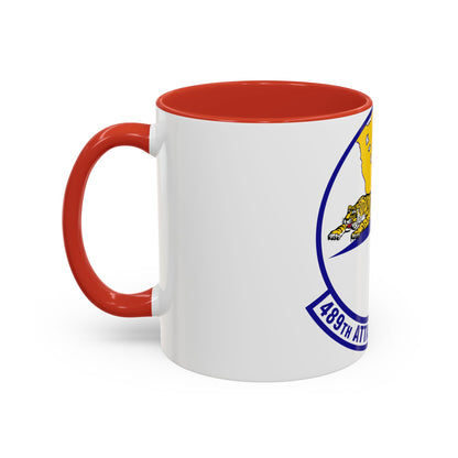 489 Attack Sq ACC (U.S. Air Force) Accent Coffee Mug