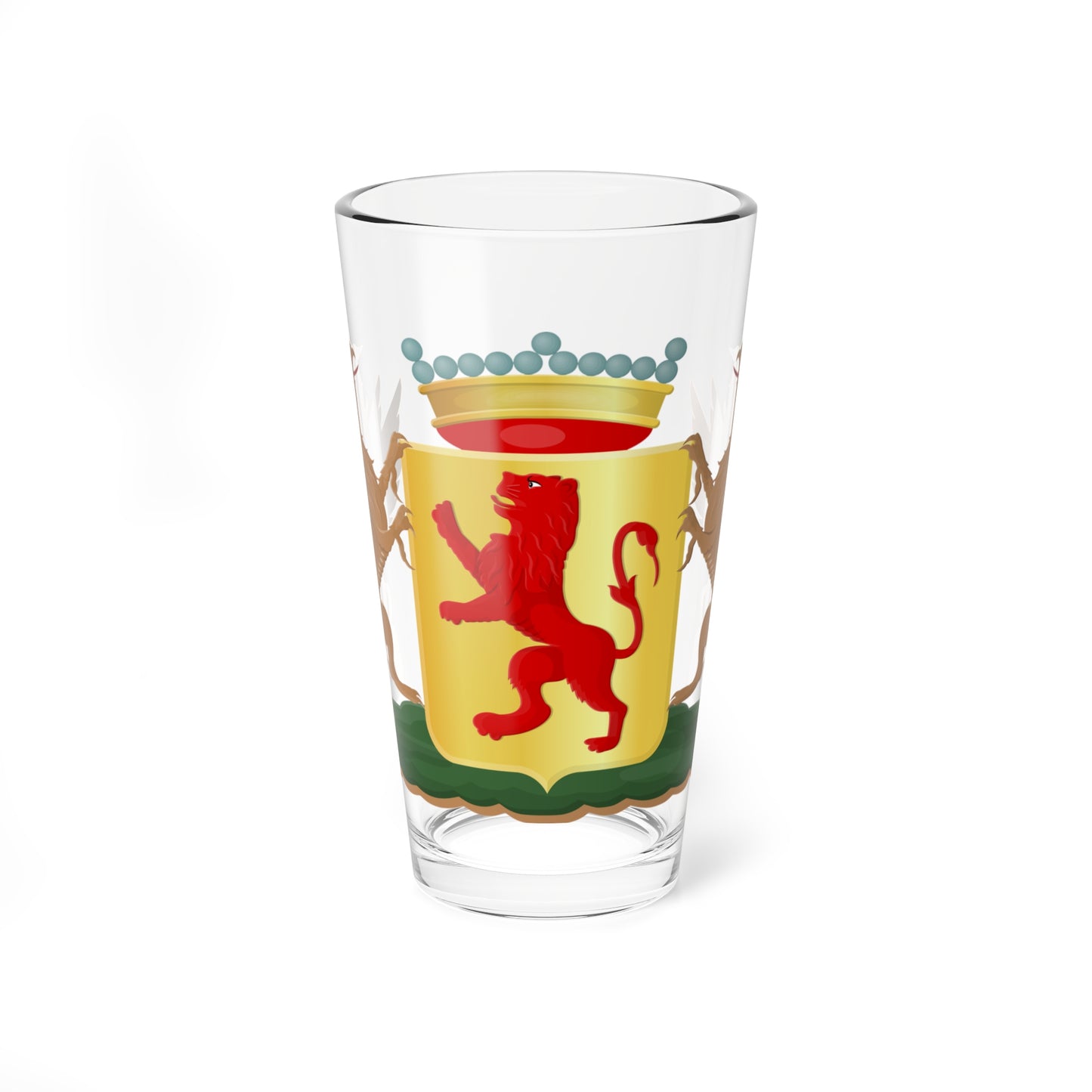 Coat of arms of Vlaardingen (Netherlands) (Coat of Arms) Pint Glass 16oz