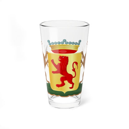 Coat of arms of Vlaardingen (Netherlands) (Coat of Arms) Pint Glass 16oz