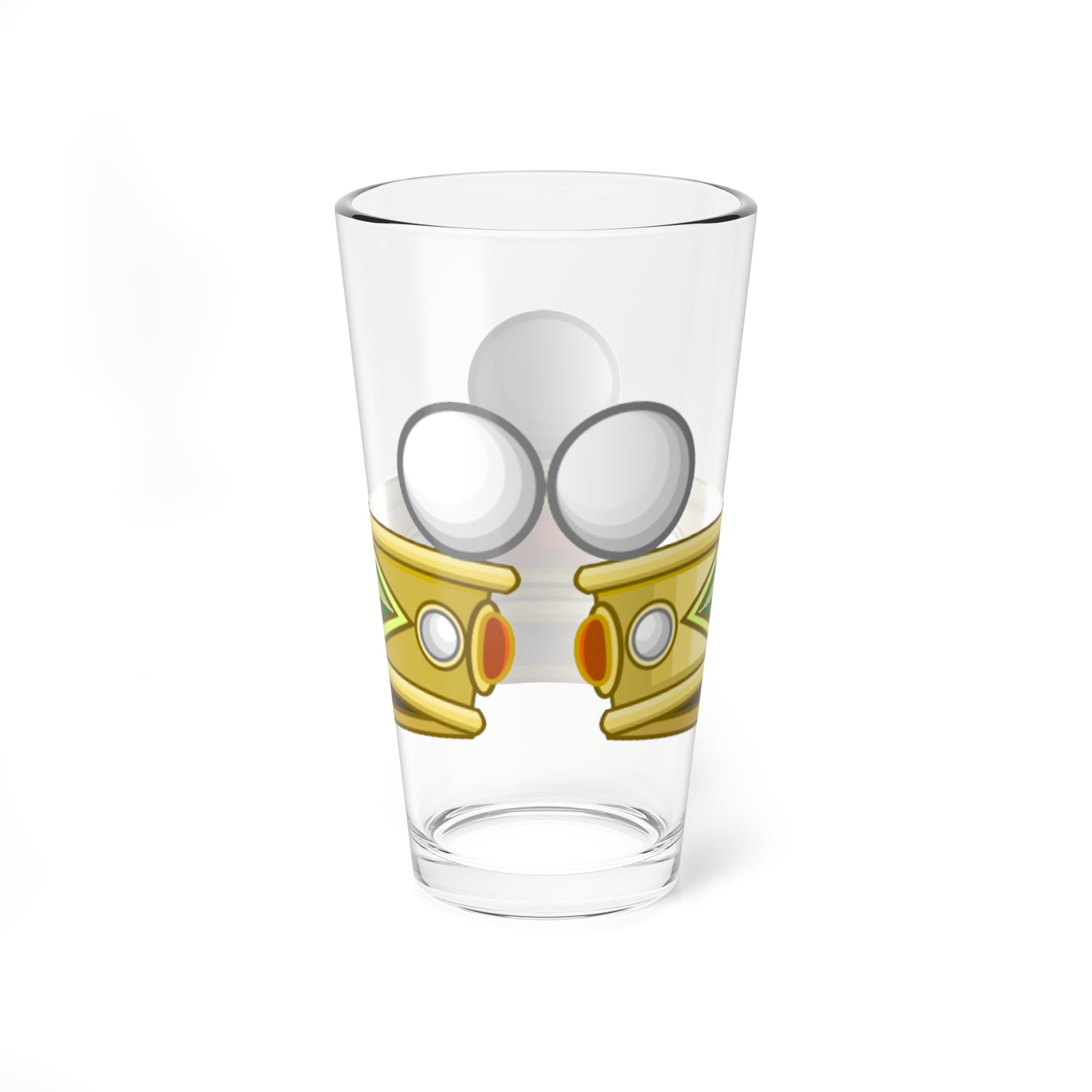 Corona normale di cavaliere ereditario italiano (Italy) (Coat of Arms) Pint Glass 16oz