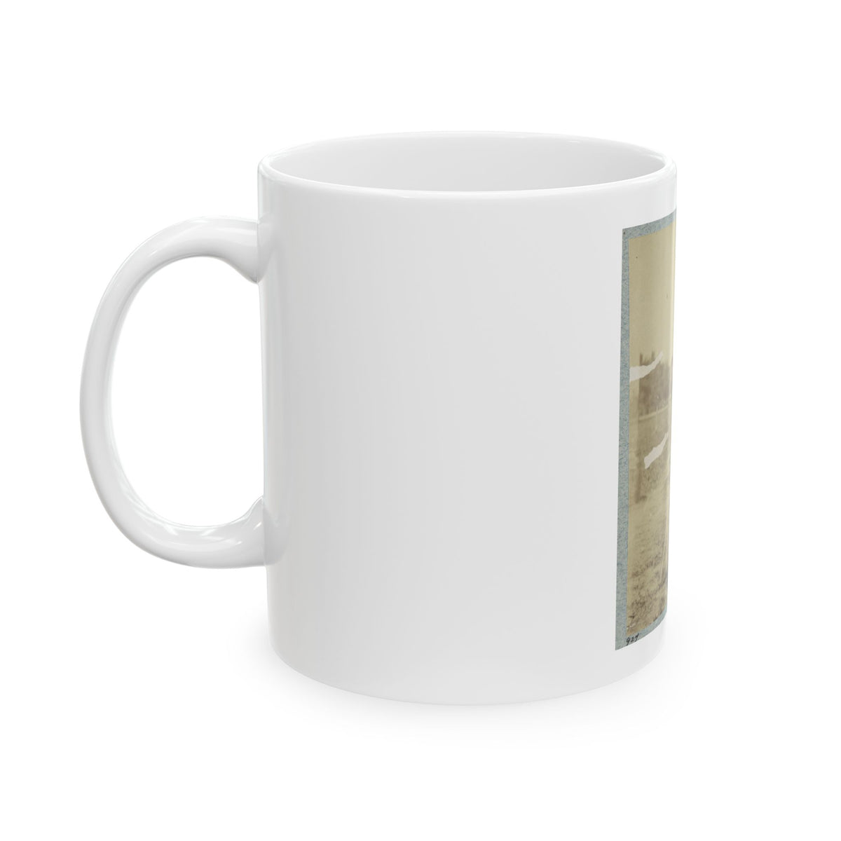 7th New York State Militia, Camp Cameron, D.C., 1861 (U.S. Civil War) White Coffee Mug