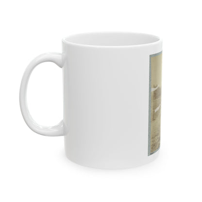 7th New York State Militia, Camp Cameron, D.C., 1861 (U.S. Civil War) White Coffee Mug