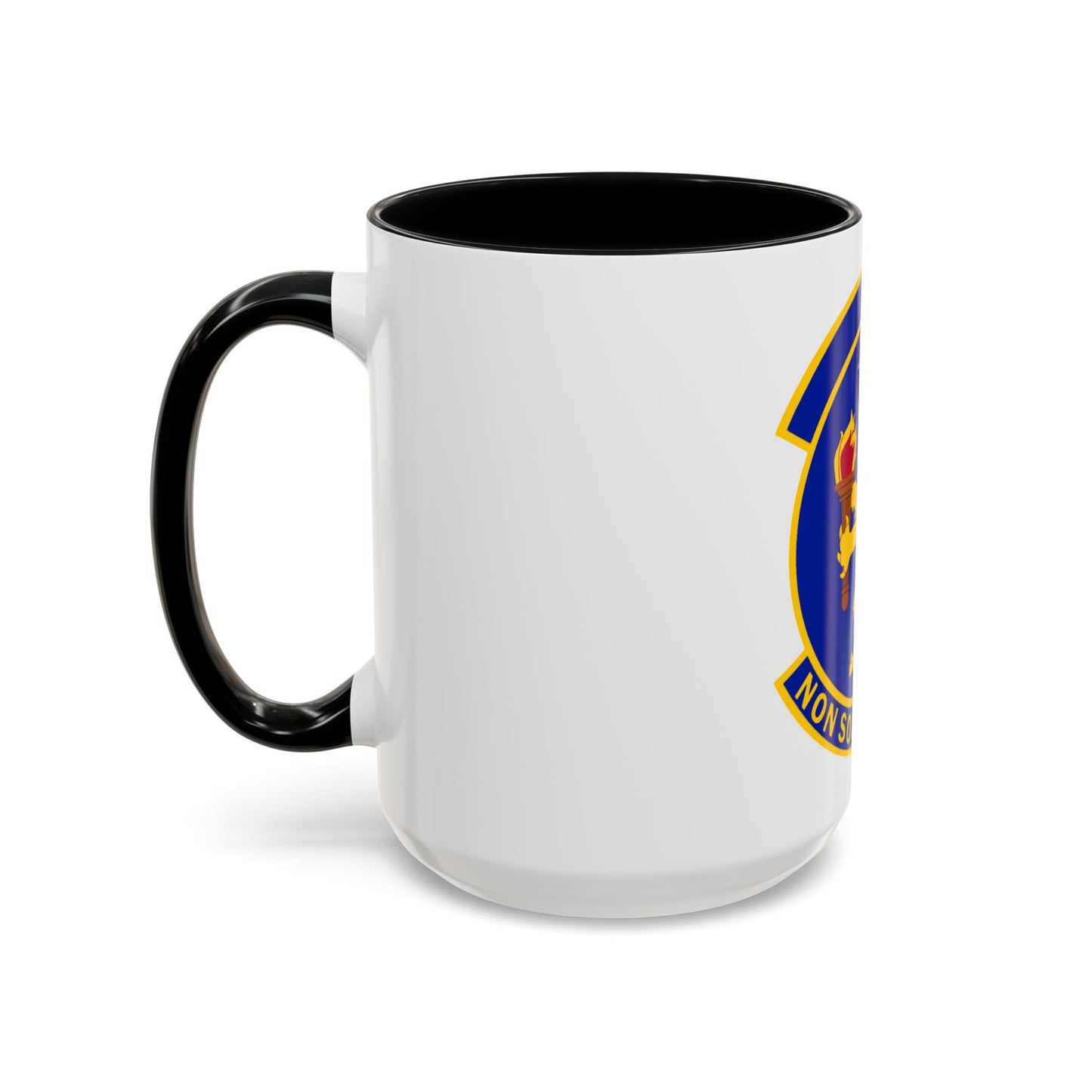100 Operations Support Squadron USAFE (U.S. Air Force) Accent Coffee Mug