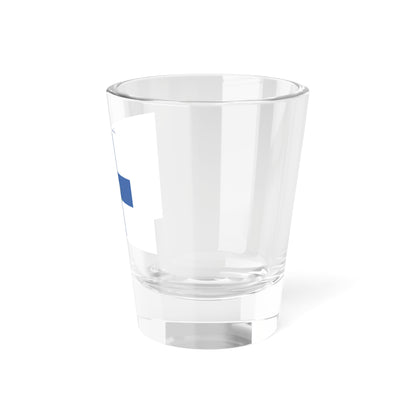 Spachides Flag (Oman) Shot Glass 1.5oz