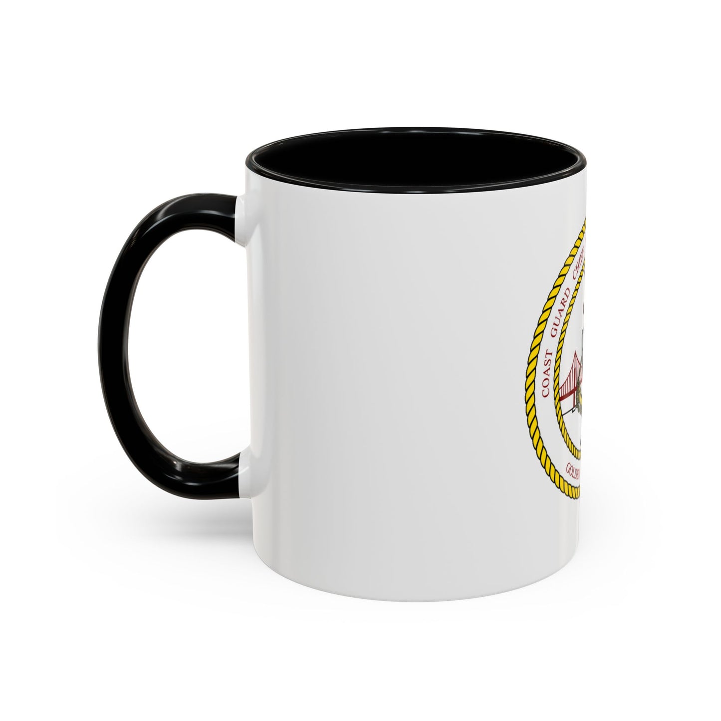 CG CPOA Golden Gate Chapter (U.S. Coast Guard) Accent Coffee Mug