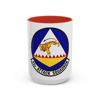 42 Attack Squadron ACC (U.S. Air Force) Accent Coffee Mug
