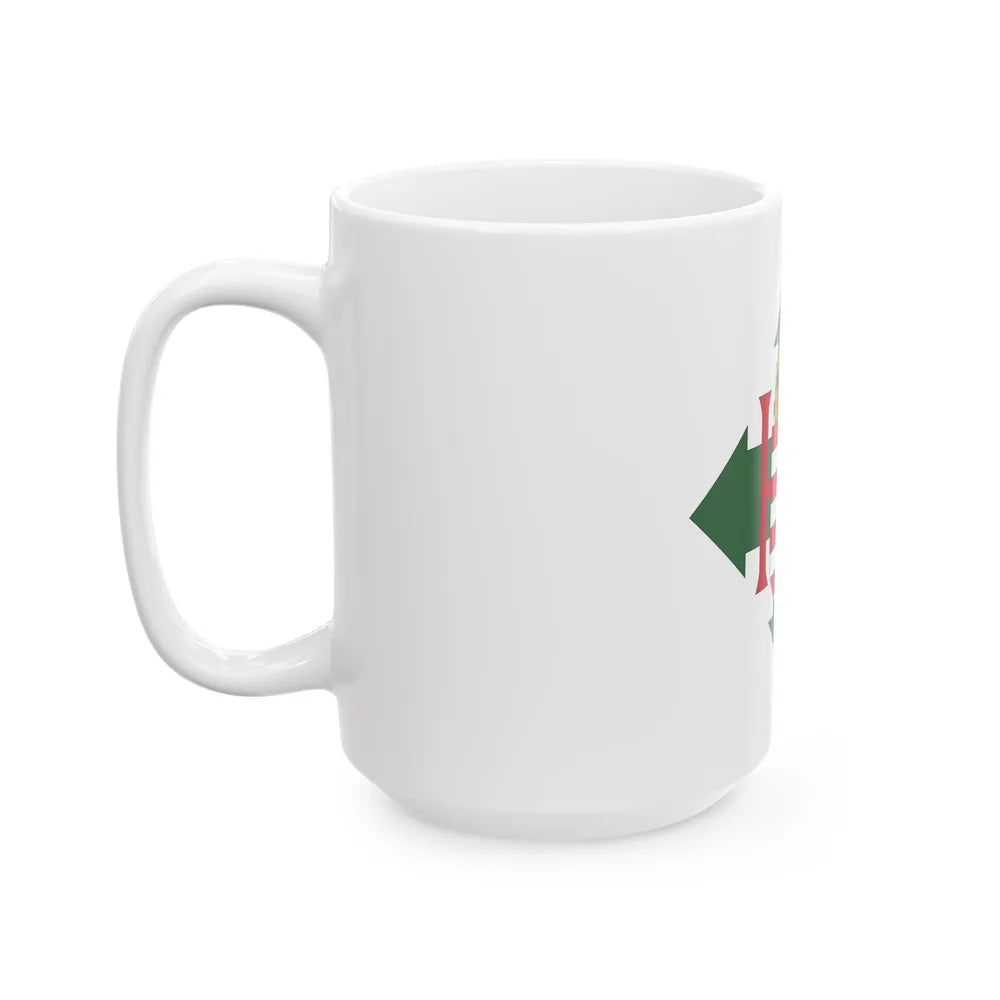 Coat of arms of Hungary (1945) - White Coffee Mug-Go Mug Yourself