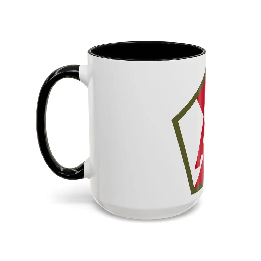 Fifteenth United States (U.S. Army) Accent Coffee Mug-Go Mug Yourself