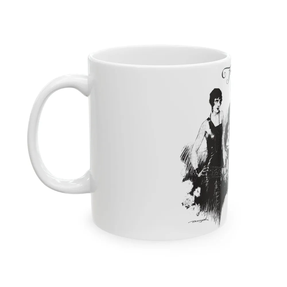 Free, White and Female (5), Collier's, March 10, 1928 - White Coffee Mug-Go Mug Yourself