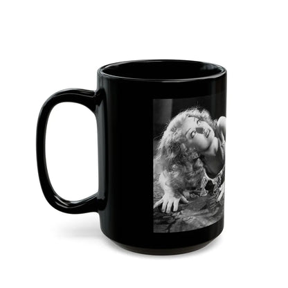 Fay Wray #35 (Vintage Female Icon) Black Coffee Mug-Go Mug Yourself