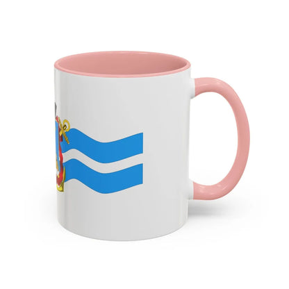 Flag of Mykolaiv Ukraine - Accent Coffee Mug-Go Mug Yourself