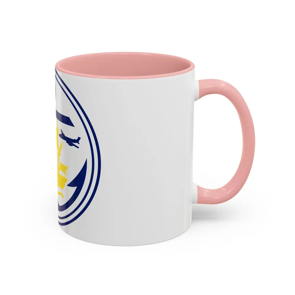 Seal of Anchorage Alaska - Accent Coffee Mug-Go Mug Yourself