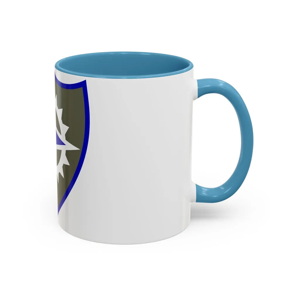 XVI Corps (U.S. Army) Accent Coffee Mug-Go Mug Yourself