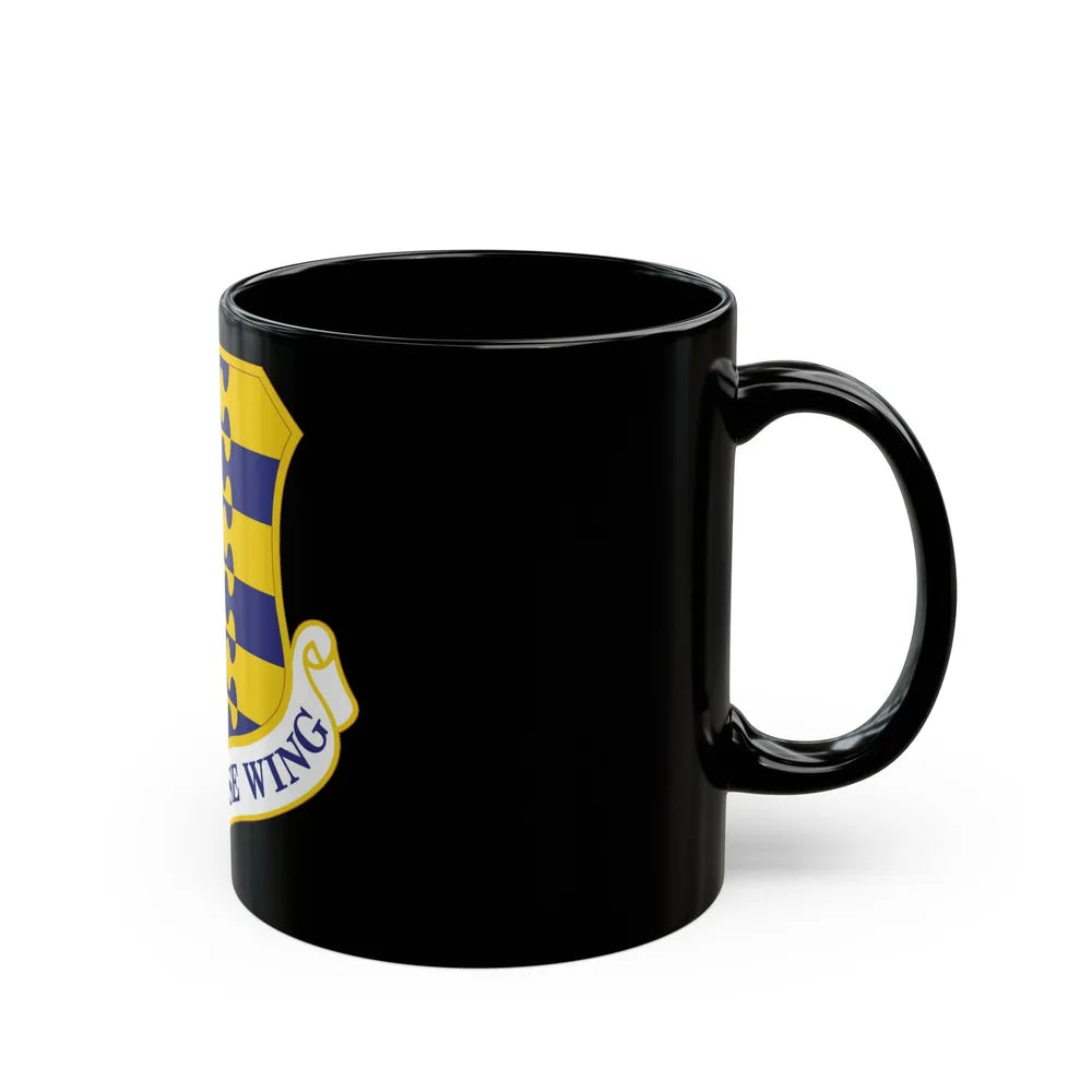 61st Air Base Wing (U.S. Air Force) Black Coffee Mug-Go Mug Yourself