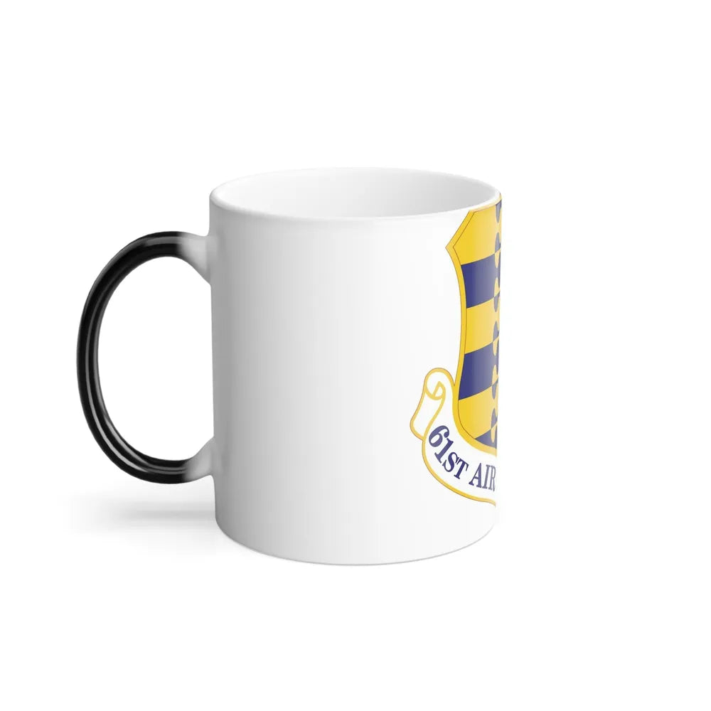 61st Air Base Wing (U.S. Air Force) Color Changing Coffee Mug-Go Mug Yourself
