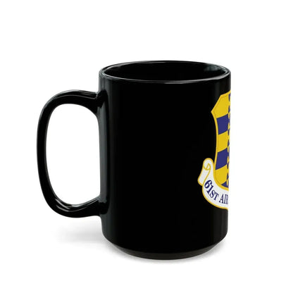 61st Air Base Wing (U.S. Air Force) Black Coffee Mug - Go Mug Yourself