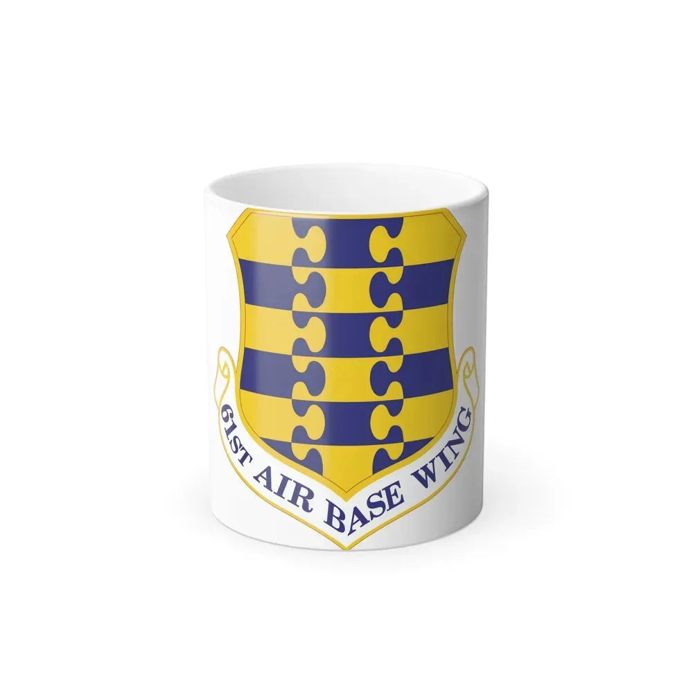 61st Air Base Wing (U.S. Air Force) Color Changing Coffee Mug 11oz - Go Mug Yourself