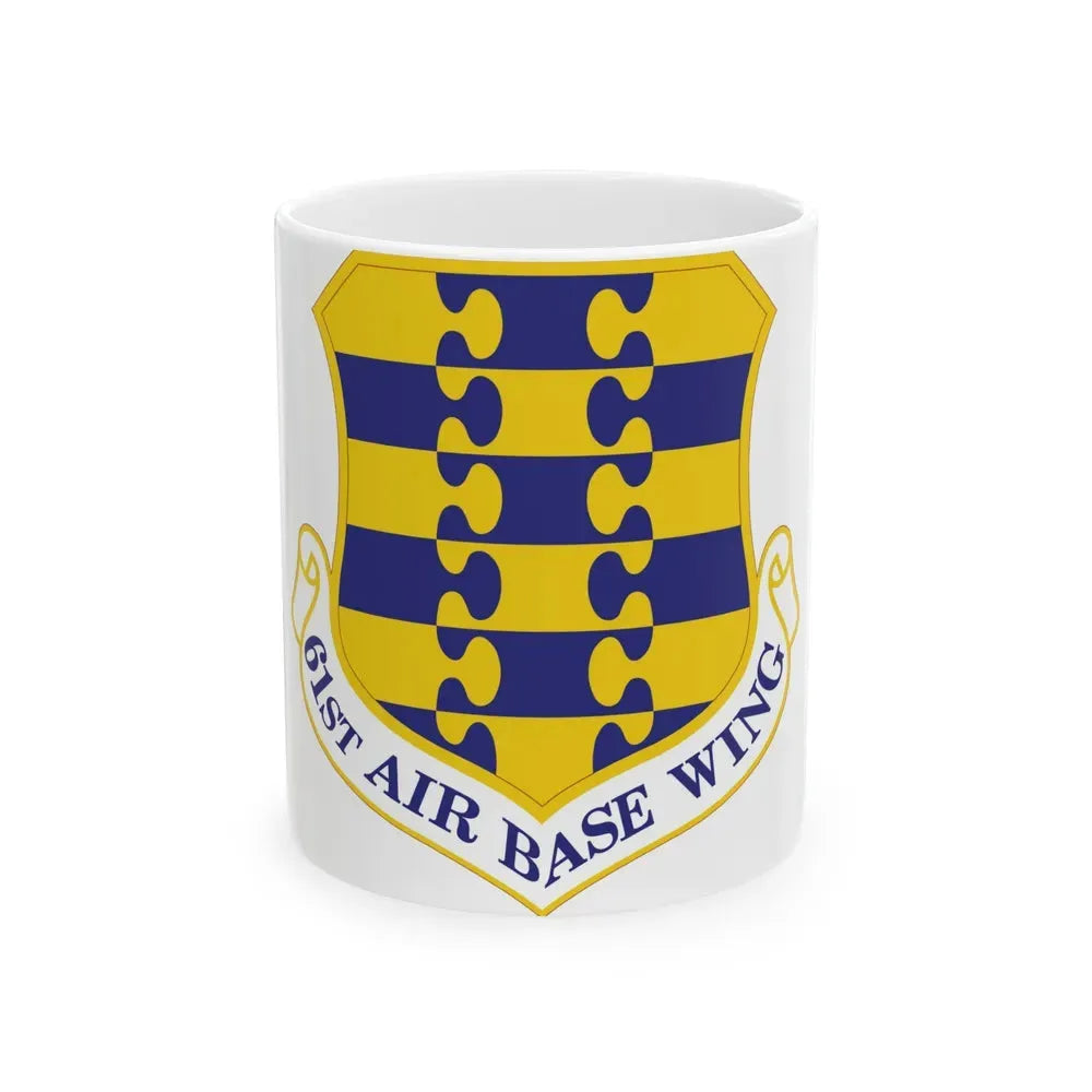 61st Air Base Wing (U.S. Air Force) White Coffee Mug 11oz - Go Mug Yourself
