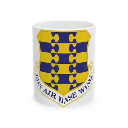 61st Air Base Wing (U.S. Air Force) White Coffee Mug 11oz - Go Mug Yourself