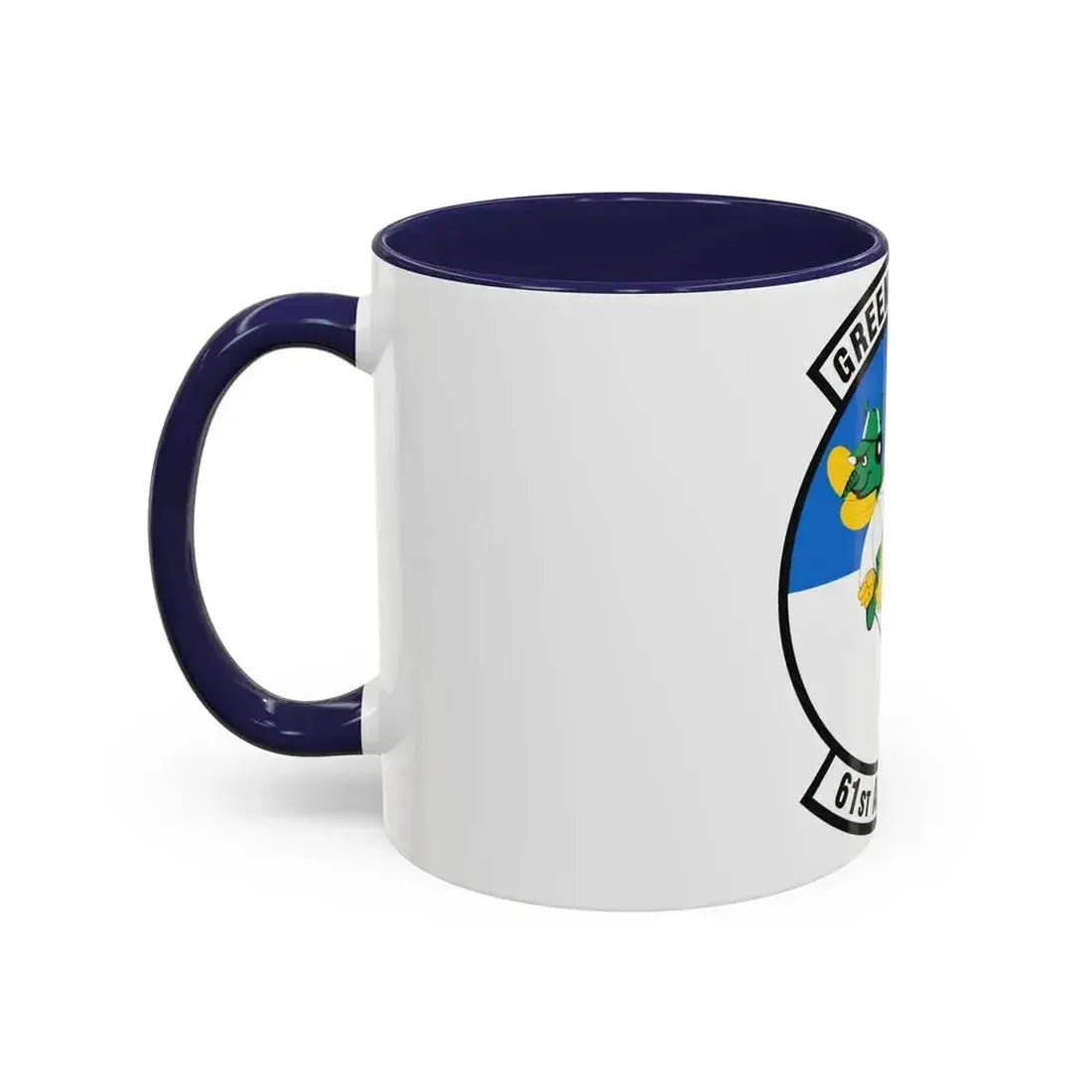 61st Airlift Squadron (U.S. Air Force) Accent Coffee Mug - Go Mug Yourself