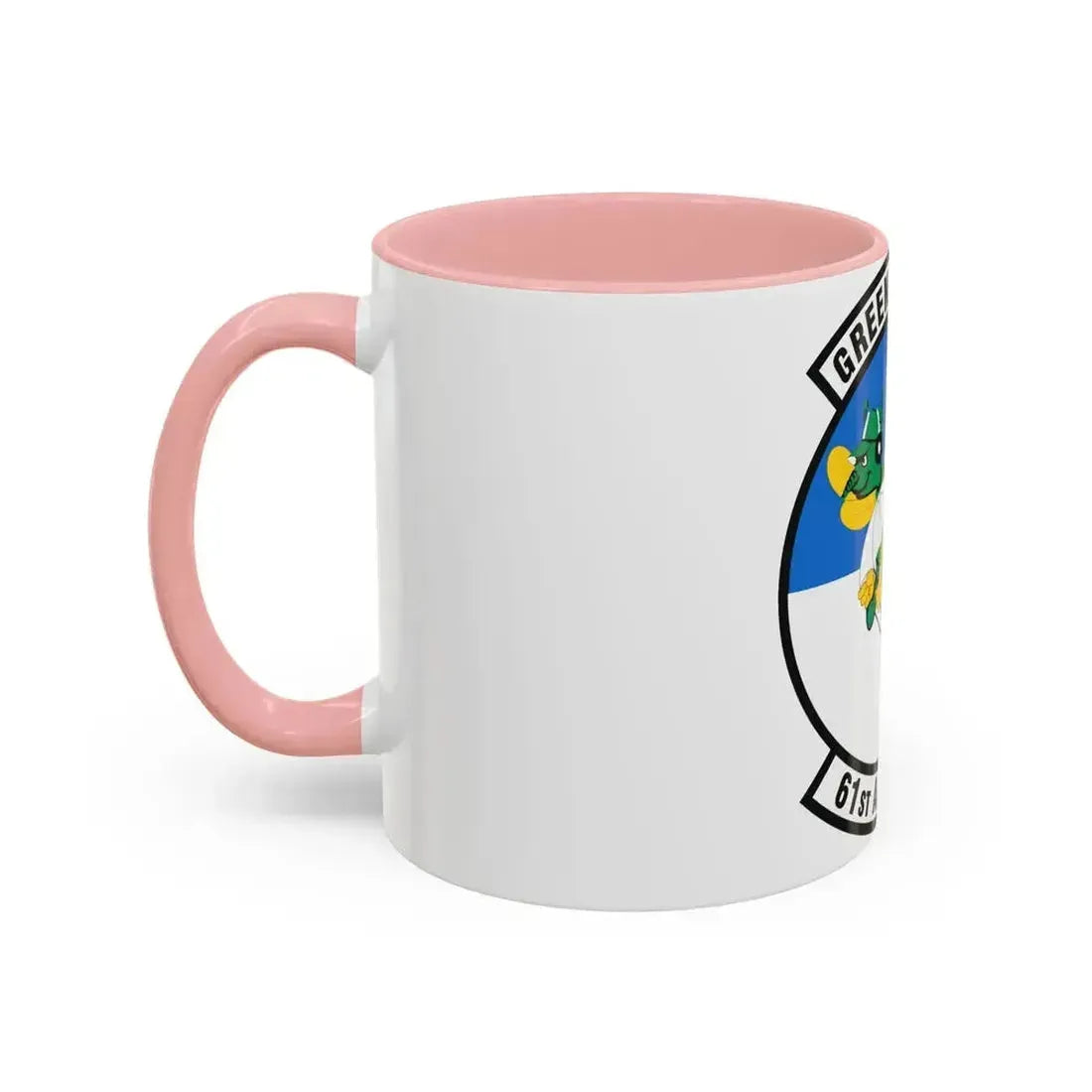 61st Airlift Squadron (U.S. Air Force) Accent Coffee Mug - Go Mug Yourself