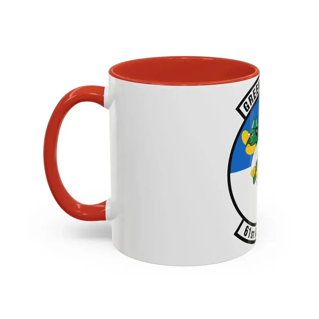61st Airlift Squadron (U.S. Air Force) Accent Coffee Mug - Go Mug Yourself