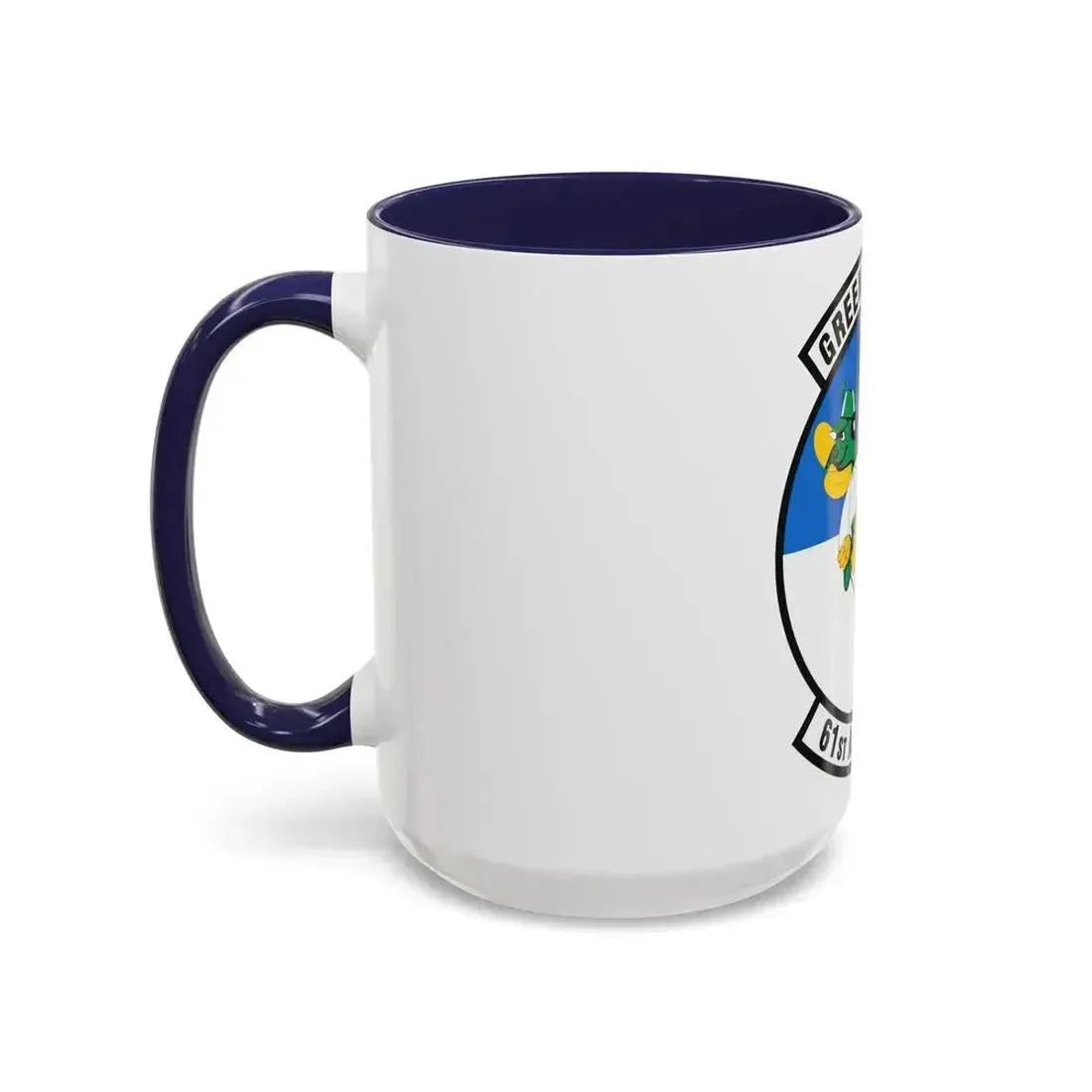 61st Airlift Squadron (U.S. Air Force) Accent Coffee Mug - Go Mug Yourself