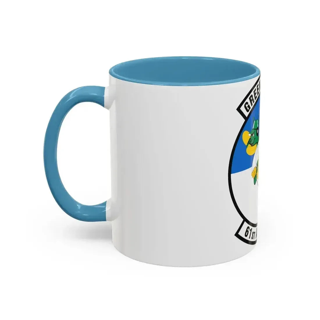 61st Airlift Squadron (U.S. Air Force) Accent Coffee Mug - Go Mug Yourself