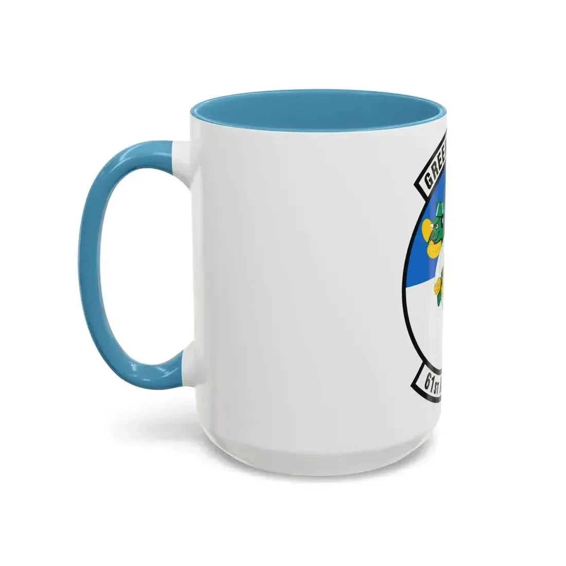 61st Airlift Squadron (U.S. Air Force) Accent Coffee Mug - Go Mug Yourself
