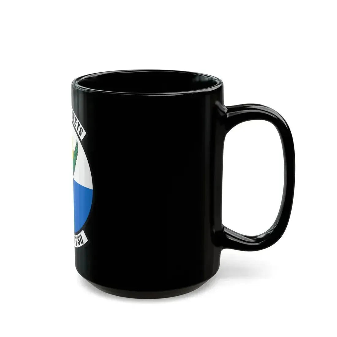 61st Airlift Squadron (U.S. Air Force) Black Coffee Mug - Go Mug Yourself