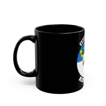 61st Airlift Squadron (U.S. Air Force) Black Coffee Mug - Go Mug Yourself
