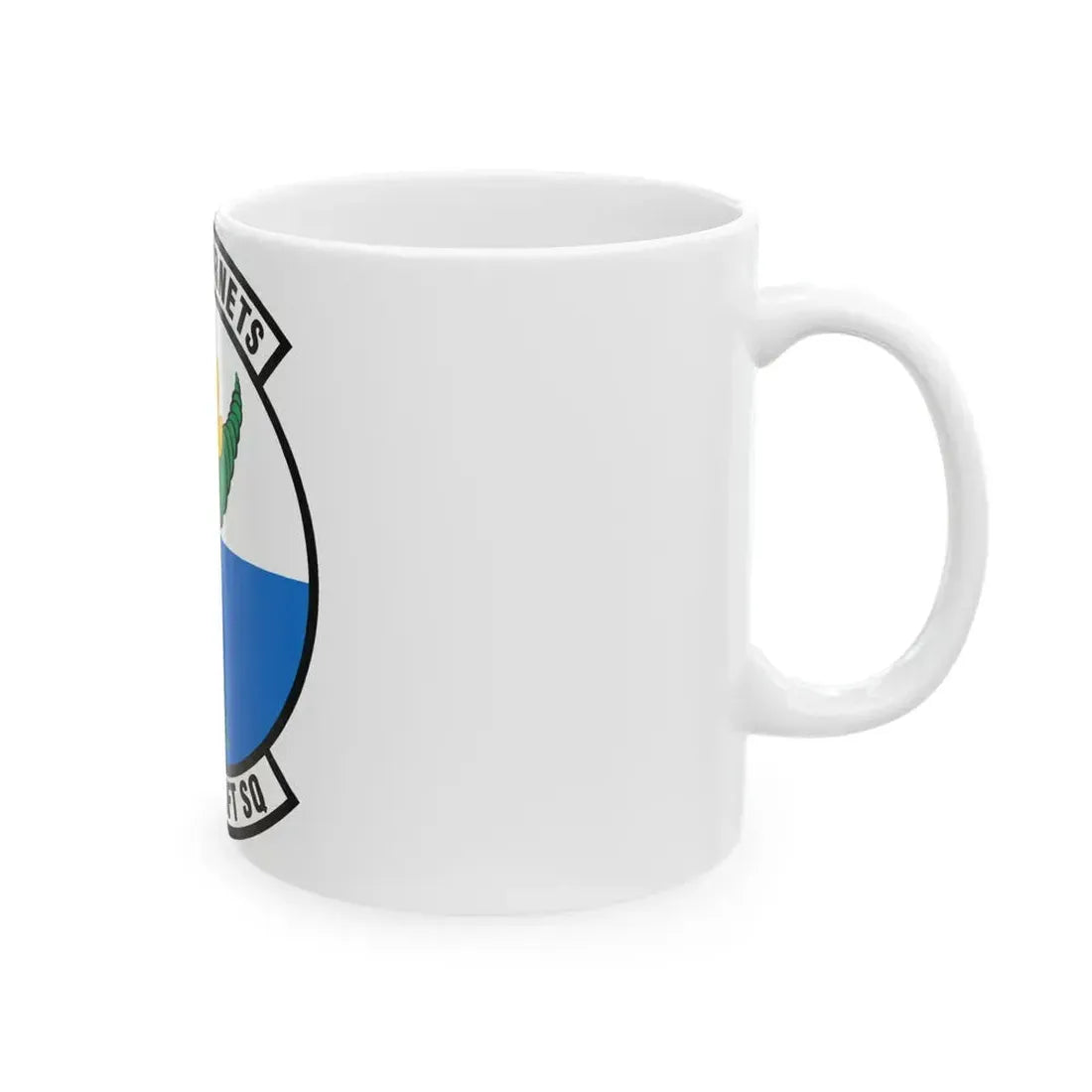 61st Airlift Squadron (U.S. Air Force) White Coffee Mug - Go Mug Yourself