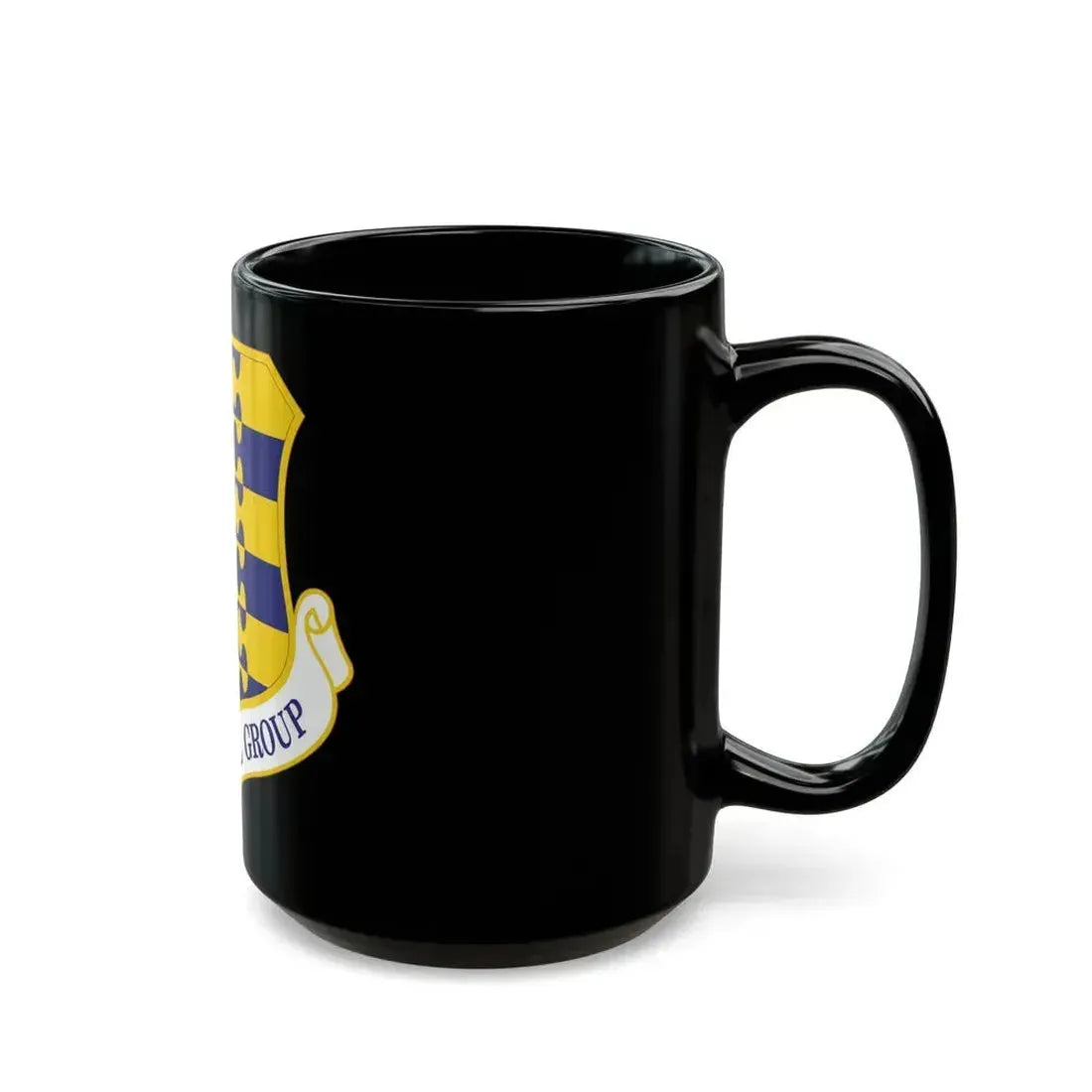 61st Medical Group (U.S. Air Force) Black Coffee Mug - Go Mug Yourself
