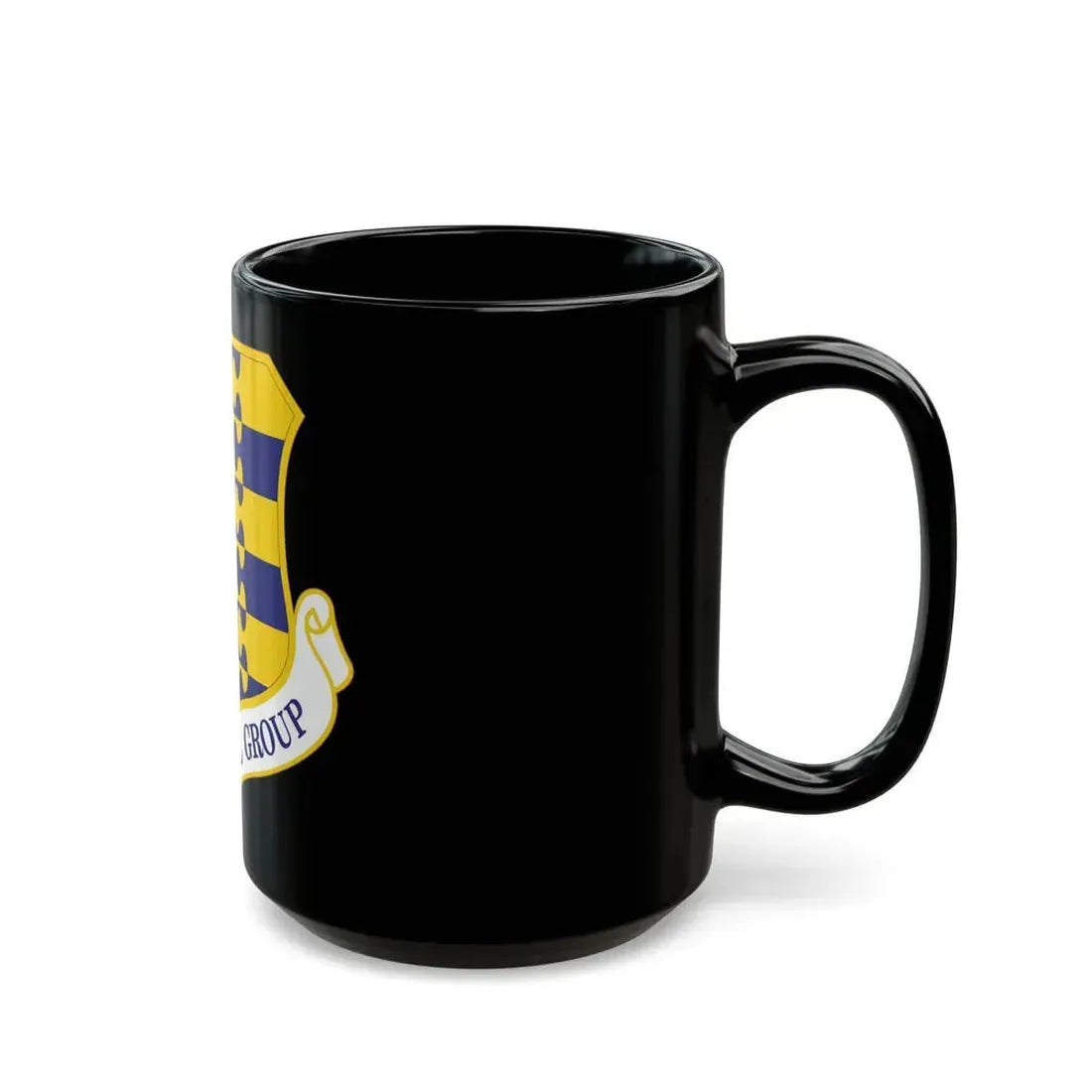 61st Medical Group (U.S. Air Force) Black Coffee Mug - Go Mug Yourself