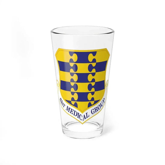 61st Medical Group (U.S. Air Force) Pint Glass 16oz 16oz - Go Mug Yourself