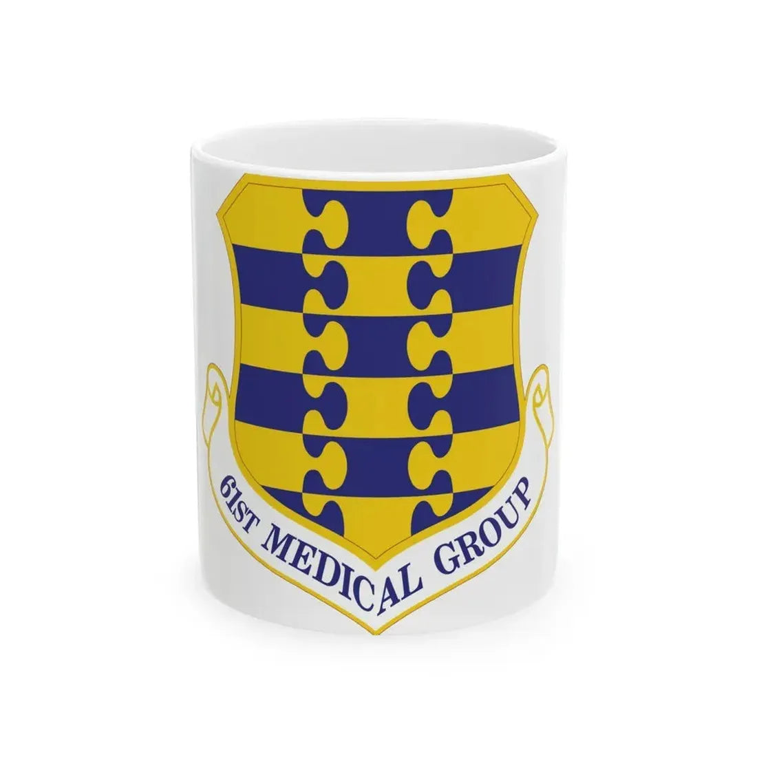 61st Medical Group (U.S. Air Force) White Coffee Mug 11oz - Go Mug Yourself