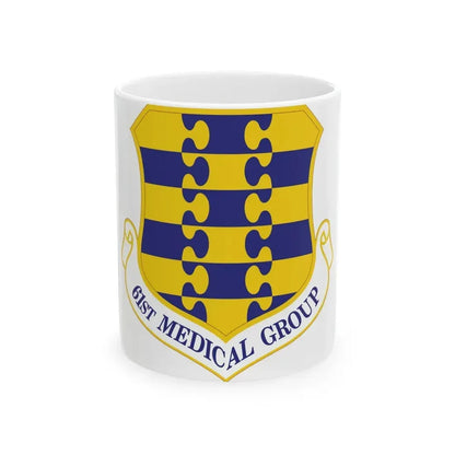 61st Medical Group (U.S. Air Force) White Coffee Mug 11oz - Go Mug Yourself