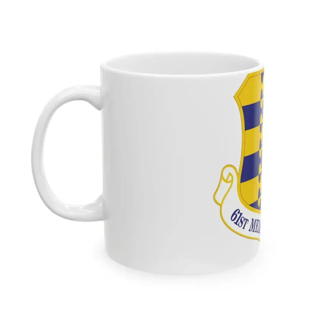 61st Medical Group (U.S. Air Force) White Coffee Mug - Go Mug Yourself
