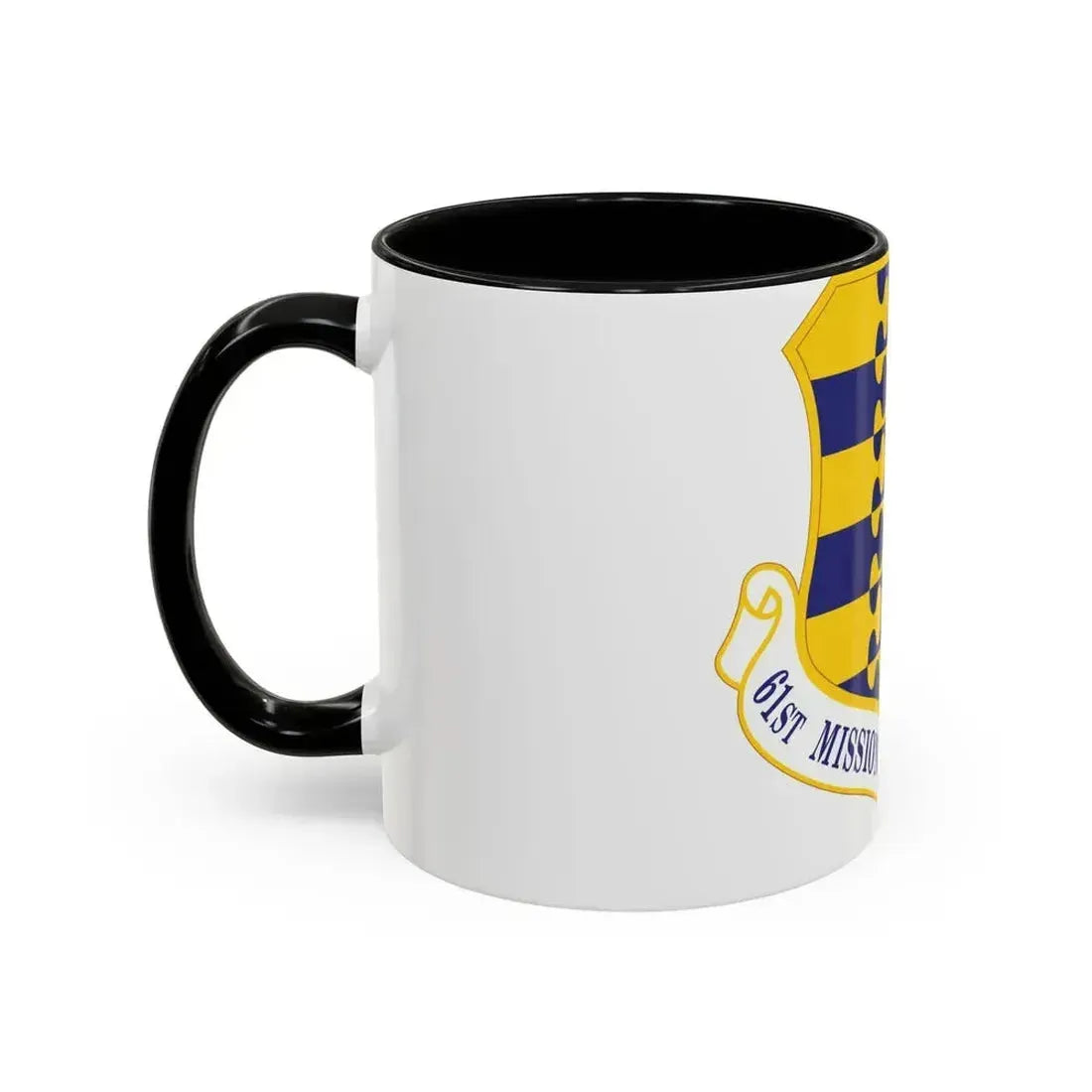 61st Mission Support Group (U.S. Air Force) Accent Coffee Mug - Go Mug Yourself