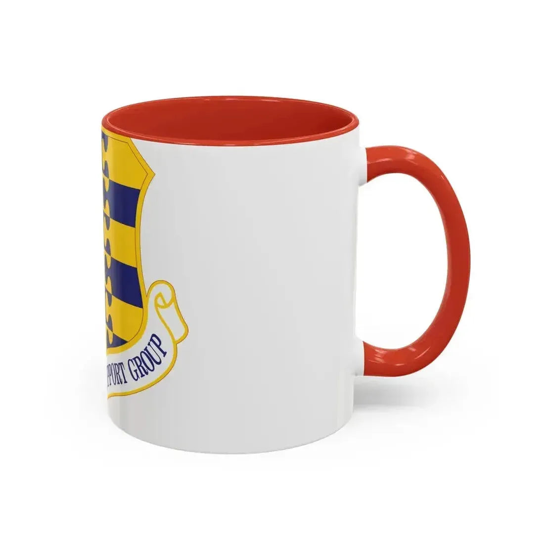 61st Mission Support Group (U.S. Air Force) Accent Coffee Mug - Go Mug Yourself