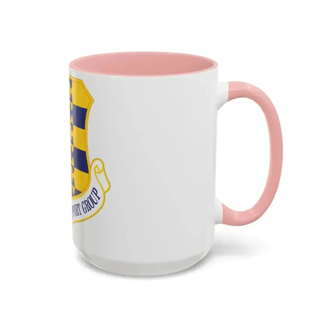 61st Mission Support Group (U.S. Air Force) Accent Coffee Mug - Go Mug Yourself