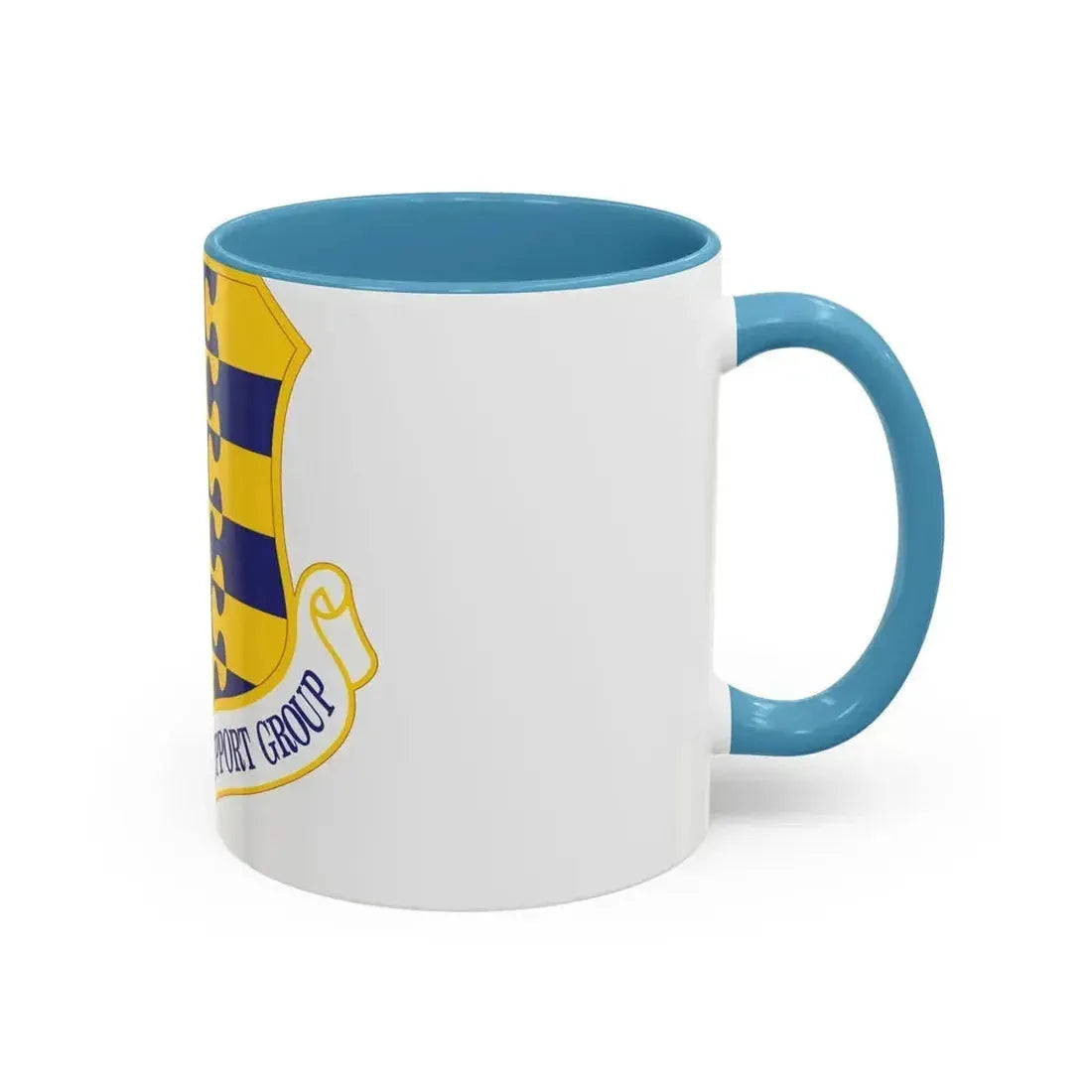 61st Mission Support Group (U.S. Air Force) Accent Coffee Mug - Go Mug Yourself
