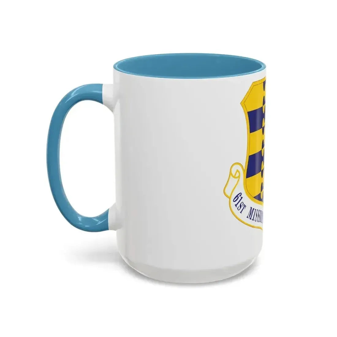 61st Mission Support Group (U.S. Air Force) Accent Coffee Mug - Go Mug Yourself