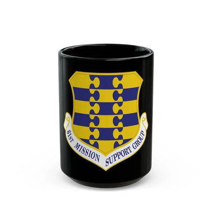 61st Mission Support Group (U.S. Air Force) Black Coffee Mug - Go Mug Yourself